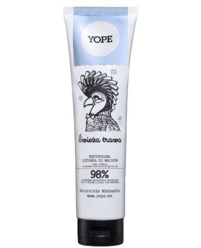 podgląd produktu Yope naturalna odżwyka do włosów świeża trawa 170 ml
