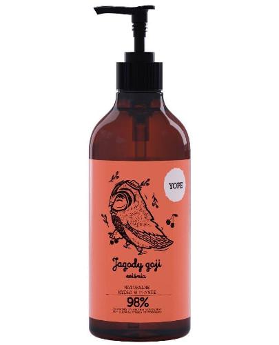 zdjęcie produktu Yope naturalne mydło w płynie jagody goji i wiśnia 500 ml