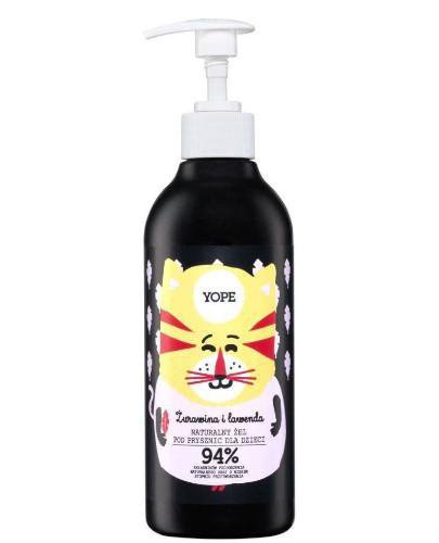podgląd produktu Yope naturalny żel pod prysznic dla dzieci żurawina i lawenda 400 ml