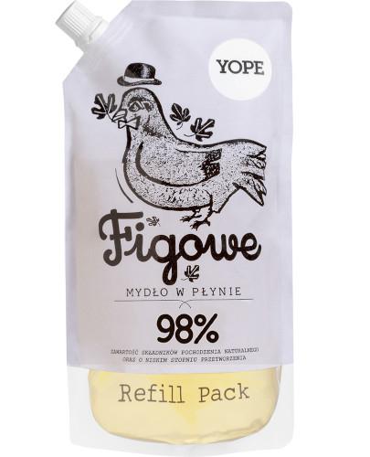 zdjęcie produktu Yope nautralne mydło w płynie figa zapas 500 ml