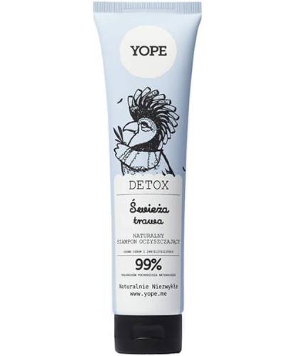 podgląd produktu Yope szampon do włosów detox świeża trawa 170 ml