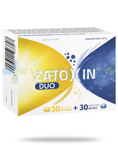 zdjęcie produktu Zatoxin Duo 30 tabletek na dzień + 30 tabletek na noc