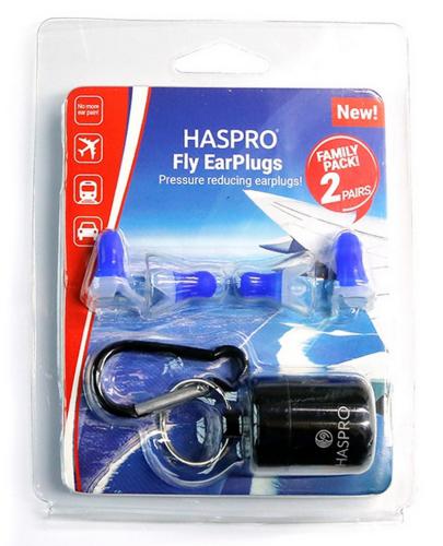 podgląd produktu Zatyczki do uszu wielorazowe Haspro Fly Family Pack EarPlugs 2 pary