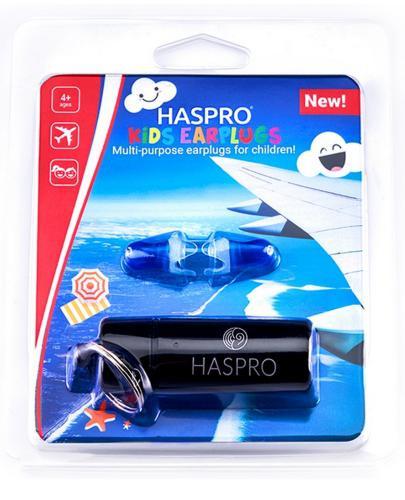 podgląd produktu Zatyczki do uszu wielorazowe Haspro Fly Kids EarPlugs 1 para