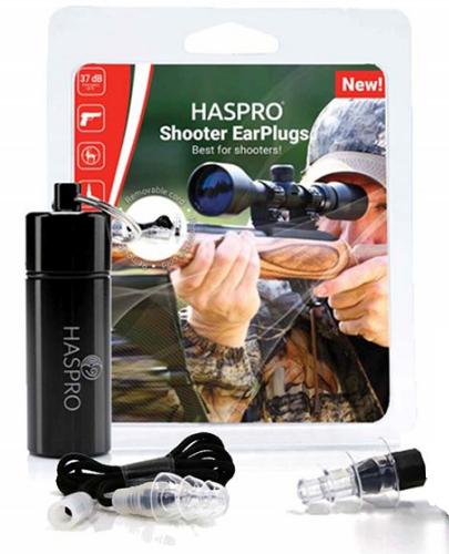 podgląd produktu Zatyczki do uszu wielorazowe Haspro Shooter EarPlugs 1 para