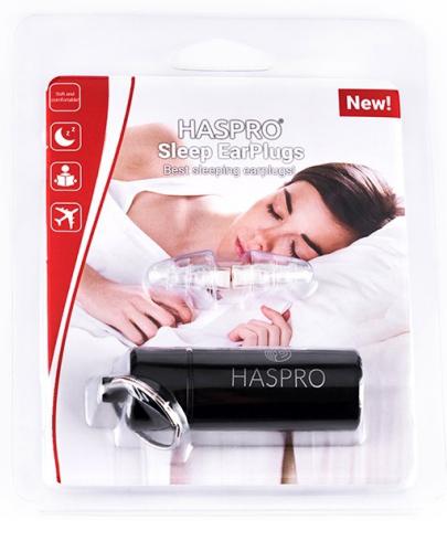 podgląd produktu Zatyczki do uszu wielorazowe Haspro Sleep EarPlugs 1 para