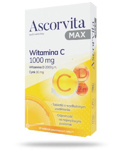 podgląd produktu Ascorvita Max 30 tabletek