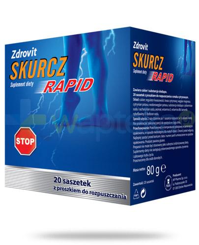 podgląd produktu Zdrovit Skurcz Rapid 20 saszetek