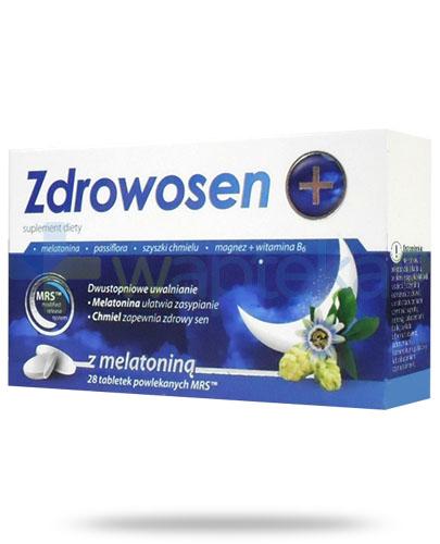 zdjęcie produktu Zdrovit Zdrowosen z melatoniną 28 tabletek