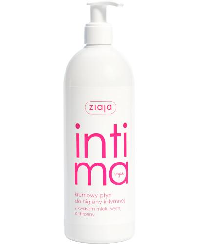 zdjęcie produktu Ziaja Intima kremowy płyn do higieny intymnej z kwasem mlekowym 500 ml
