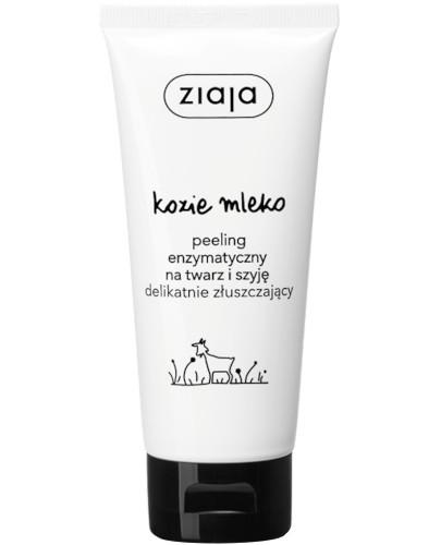 zdjęcie produktu Ziaja Kozie Mleko peeling enzymatyczny na twarz i szyję delikatnie złuszczający 75 ml