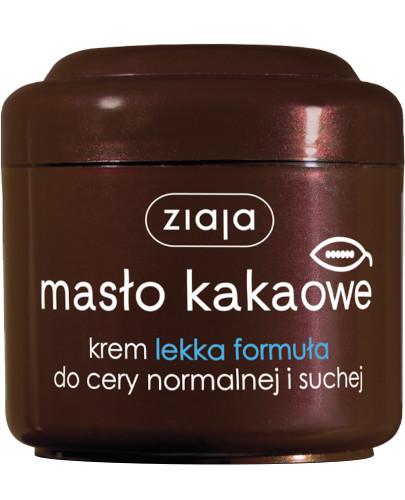 podgląd produktu Ziaja Masło Kakaowe krem lekka formuła 200 ml