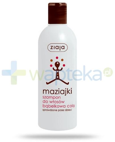 podgląd produktu Ziaja Maziajki szampon do włosów bąbelkowa cola 300 ml