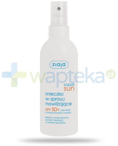 zdjęcie produktu Ziaja Sopot Sun mleczko w sprayu nawilżające SPF50+ 170 ml