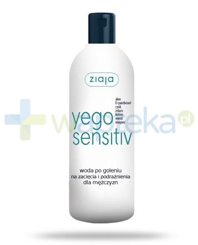 podgląd produktu Ziaja Yego Sensitiv woda po goleniu na zacięcia i podrażnienia 200 ml