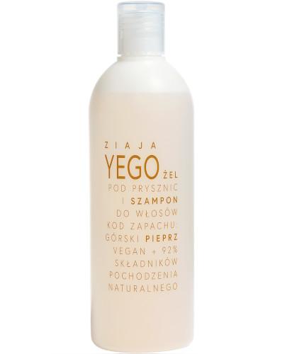 podgląd produktu Ziaja yego żel pod prysznic i szampon do włosów górski pieprz 400 ml