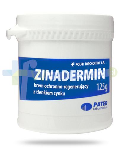 podgląd produktu Zinadermin krem ochronno regenerujący z tlenkiem cynku 125 g