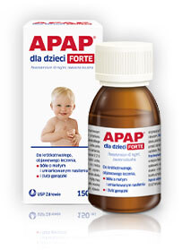 Apap dla dzieci FORTE 40 mg/ml zawiesina 150 ml