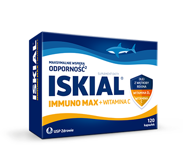 Iskial Immuno Max + Witamina C Packshot