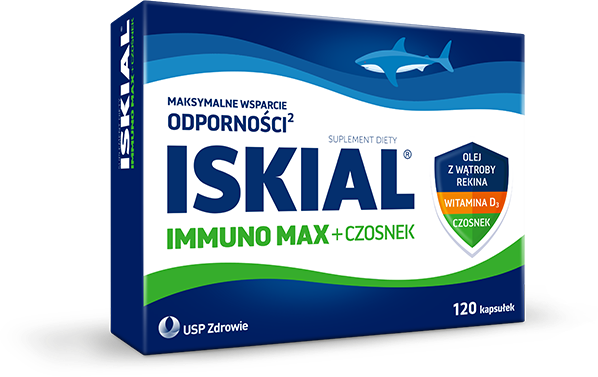 Iskial Immuno Max+czosnek Packshot