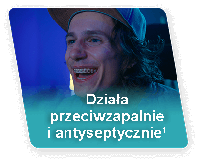 Działa przeciwzapalnie i antyseptycznie