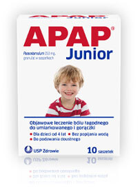 APAP przeziębienie junior